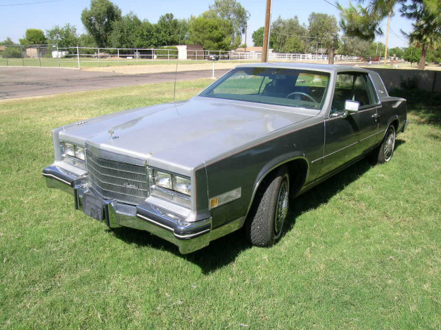 Обои картинки фото cadillac, eldorado, 1985, автомобили