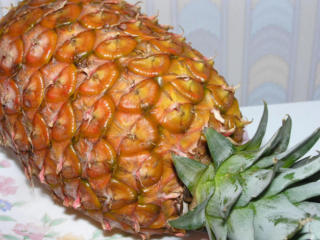 Обои картинки фото еда, ананас