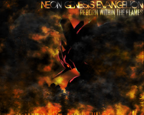 Картинка аниме evangelion