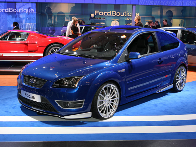 Обои картинки фото ford, focus, st, race, автомобили