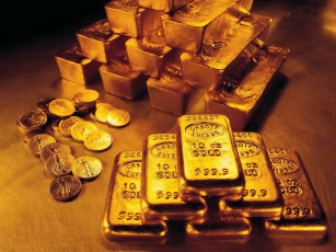 Картинка разное золото купюры монеты