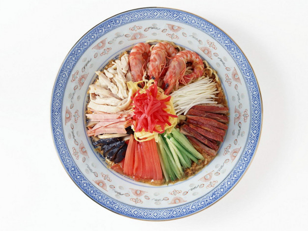 Обои картинки фото еда, рыбные, блюда, морепродуктами