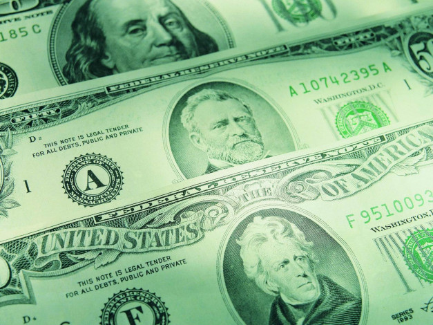 Обои картинки фото разное, золото, купюры, монеты