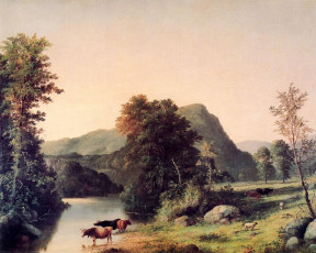 Картинка george henry durrie рисованные