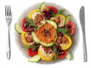 Картинка еда салаты закуски