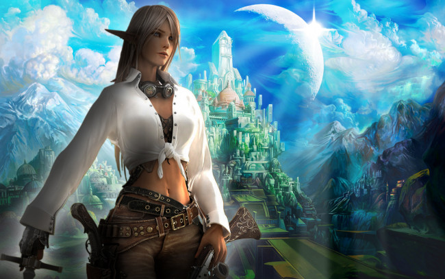 Обои картинки фото фэнтези, эльфы
