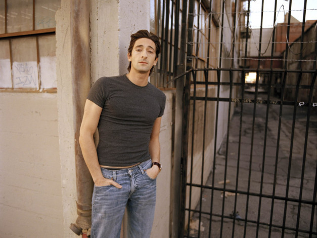 Обои картинки фото adrien, brody, мужчины