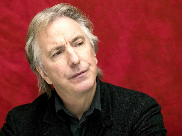 Обои картинки фото alan, rickman, мужчины