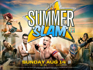 Картинка summerslam спорт wwe john cena