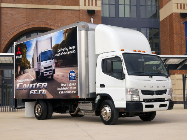 Обои картинки фото автомобили, mitsubishi, fuso