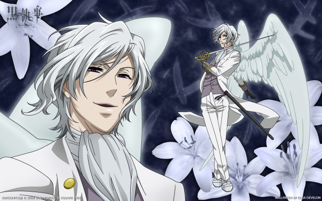 Обои картинки фото kuroshitsuji, аниме, ash