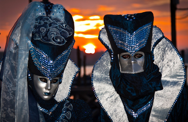 Обои картинки фото разное, маски, карнавальные, костюмы, карнавал, венеция