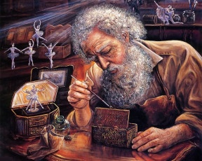 обоя фэнтези, josephine, wall, музыкальные, шкатулки, магия