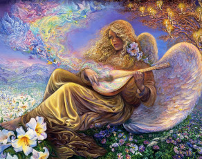 Картинка фэнтези josephine wall мелодия ангела