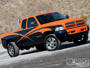 Картинка автомобили custom pick up dodge