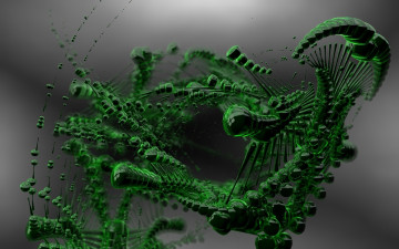 Картинка 3д графика abstract абстракции цвет узор фон