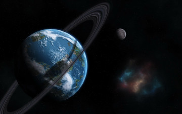 Картинка космос земля планеты