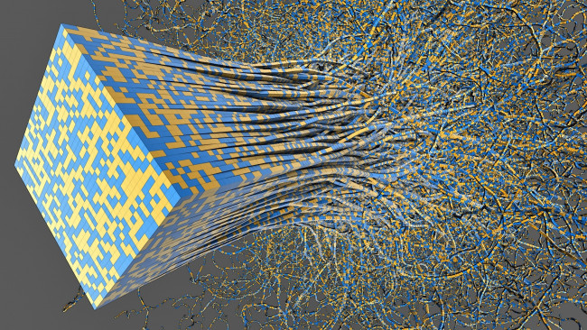 Обои картинки фото 3д, графика, abstract, абстракции, цвета, узор, фон