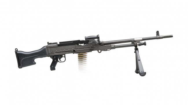 Обои картинки фото оружие, пулемёты, патроны, пулемёт