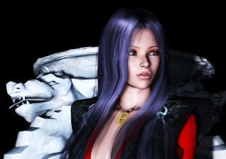 Картинка 3д+графика people+ люди взгляд девушка