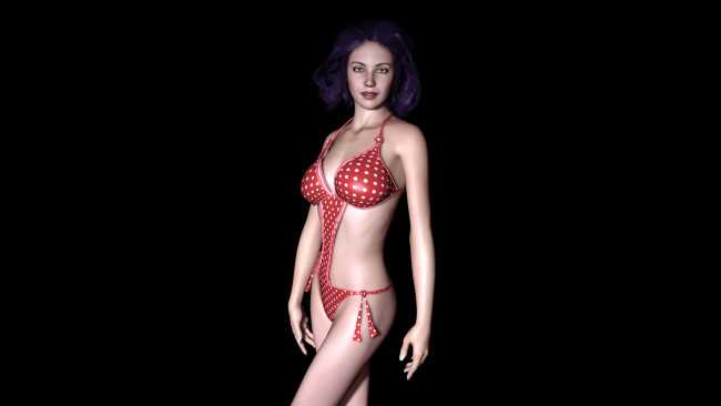 Обои картинки фото 3д графика, people , люди, взгляд, девушка