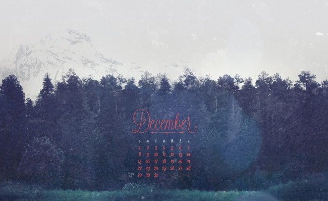 Обои картинки фото календари, природа, декабрь