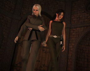 Картинка 3д+графика фантазия+ fantasy взгляд фон девушки