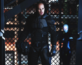 Картинка 3д+графика люди+ people костюм улица мужчина