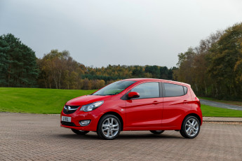Картинка автомобили vauxhall viva 2015г красный