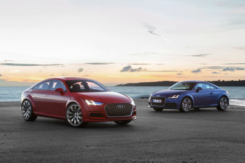 Картинка автомобили audi tt 8s 2014г