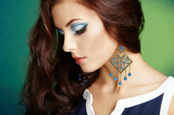 Картинка девушки -unsort+ лица +портреты макияж украшения fashion photo portrait of beautiful perfect makeup