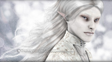 Картинка 3д+графика эльфы+ elves взгляд лицо эльф