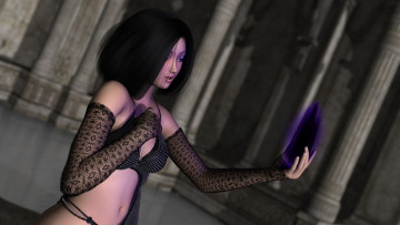 Картинка 3д+графика люди+ people фон взгляд девушка