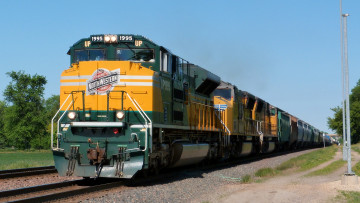 Картинка техника поезда состав локомотив дорога железная