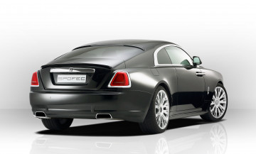 обоя автомобили, rolls-royce, spofec, rolls, royce, wraith, 2014г, темный