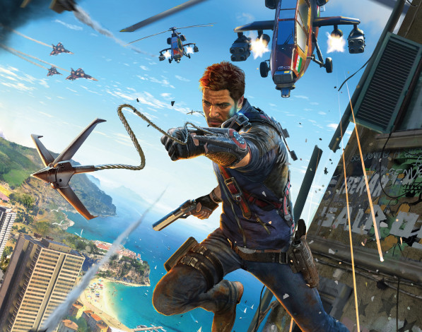Обои картинки фото just cause 3, видео игры, 3, экшен, шутер, боевик, cause, just