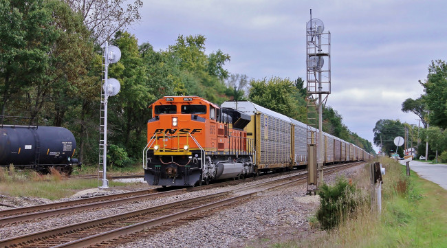 Обои картинки фото техника, поезда, железная, дорога, локомотив, состав