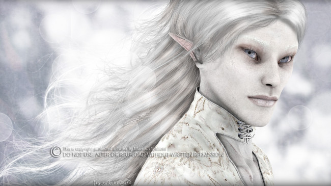 Обои картинки фото 3д графика, эльфы , elves, взгляд, лицо, эльф