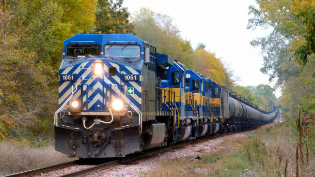 Обои картинки фото техника, поезда, дорога, железная, состав, локомотив