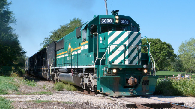 Обои картинки фото техника, поезда, локомотив, дорога, железная, состав