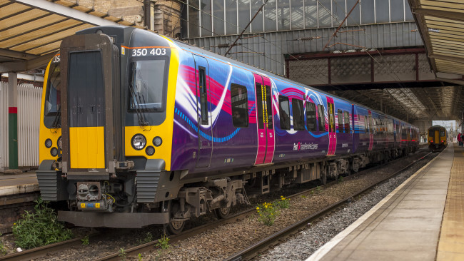 Обои картинки фото техника, поезда, железная, дорога, локомотив, состав