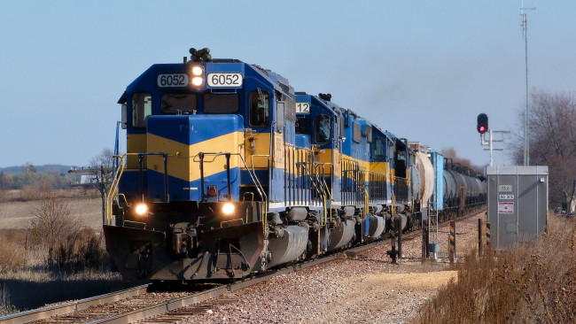 Обои картинки фото техника, поезда, железная, дорога, локомотив, состав