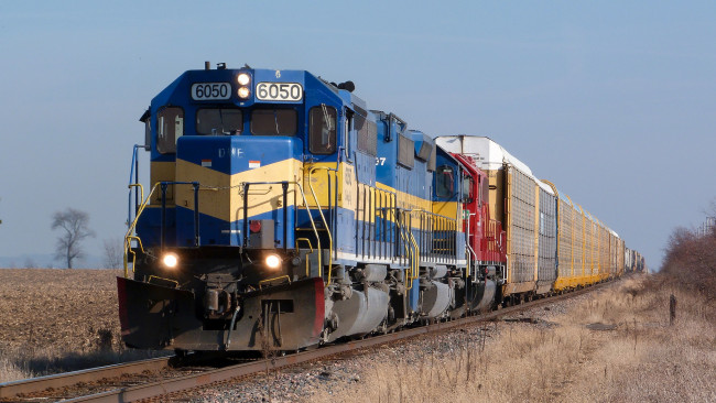 Обои картинки фото техника, поезда, железная, дорога, локомотив, состав