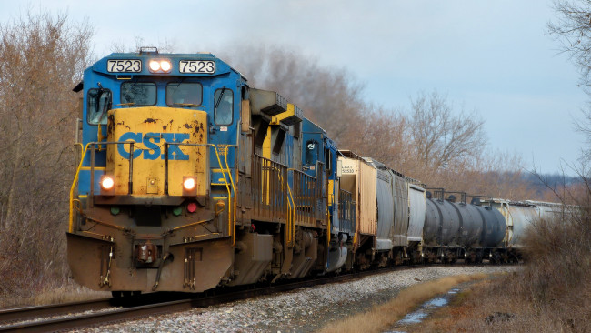 Обои картинки фото техника, поезда, железная, дорога, локомотив, состав