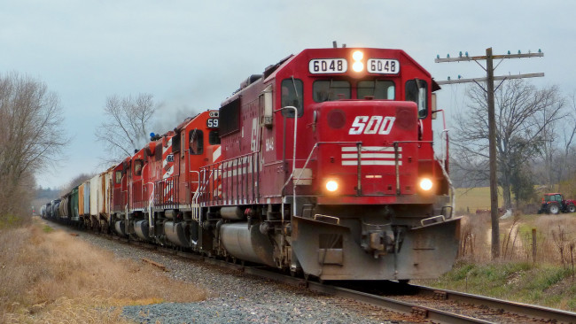 Обои картинки фото техника, поезда, железная, дорога, локомотив, состав