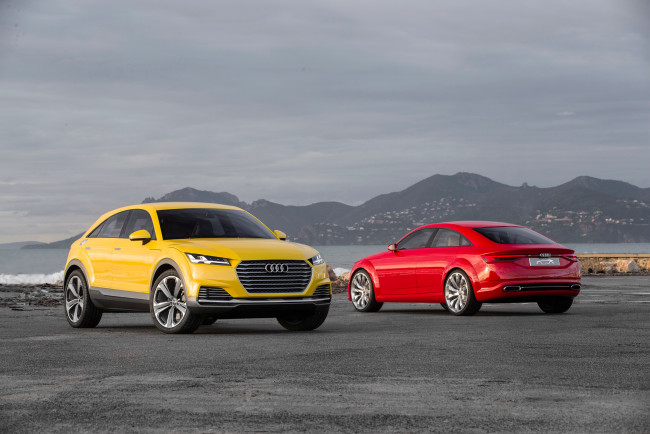 Обои картинки фото автомобили, audi, tt, 8s, 2014г