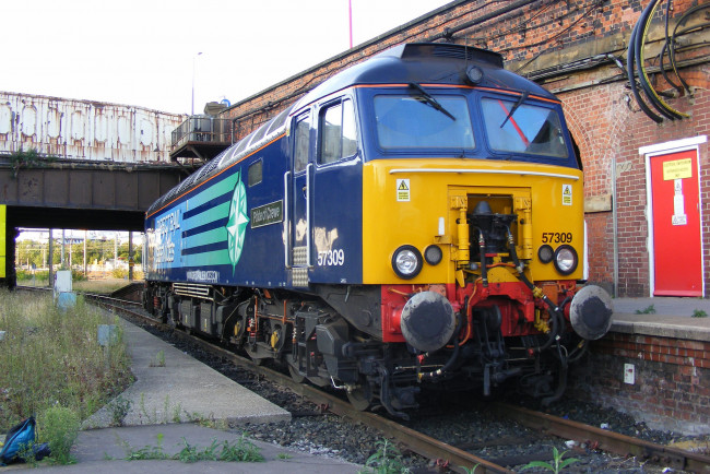 Обои картинки фото техника, поезда, железная, дорога, локомотив, состав