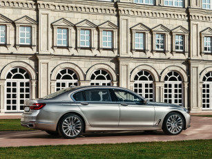 обоя автомобили, bmw, 2015г, g12, d, xdrive, 730l