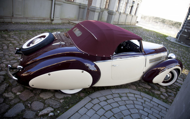 Обои картинки фото steyr 220 glaser roadster, автомобили, классика, steyr, 220, glaser, roadster