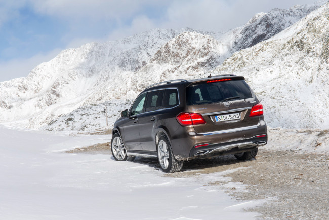 Обои картинки фото автомобили, mercedes-benz, d, 4matic, x166, amg, line, gls, 350, 2015г